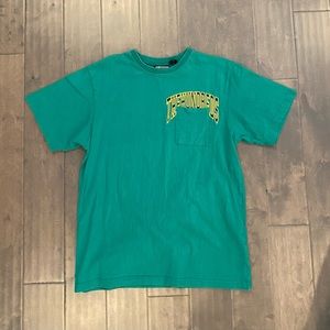 The Hundreds Green T-Shirt / Size: L / Color: Green and Yellow